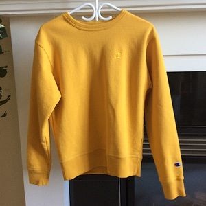 champion crew neck hoodie